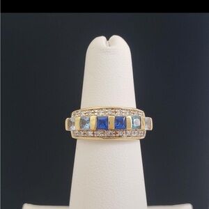 Jacqueline Kennedy Shades of the Sea Ring by Camrose and Kross